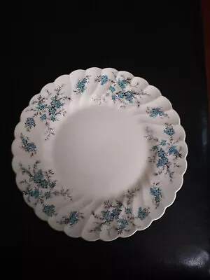 Myott  Fine Staffordshire Ware Salad 8 In Plate “Forget Me Not” Made In England • $5.99