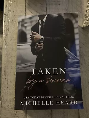 Taken By A Sinner: A Greek Mafia Romance By Michelle Heard: New • $10.50