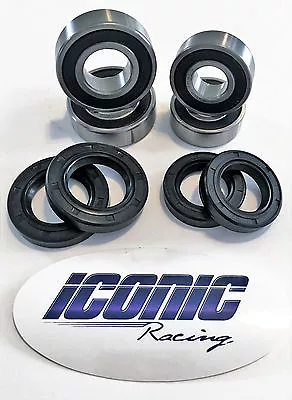 04-16 Yamaha YFZ450 YFZ450R YFZ450X BOTH Front Wheel Bearing & Seal Kits  • $19.99