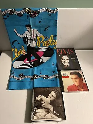 Elvis Presley Lot Of 4 Items New DVD CD Greeting Cards Bandana • $16