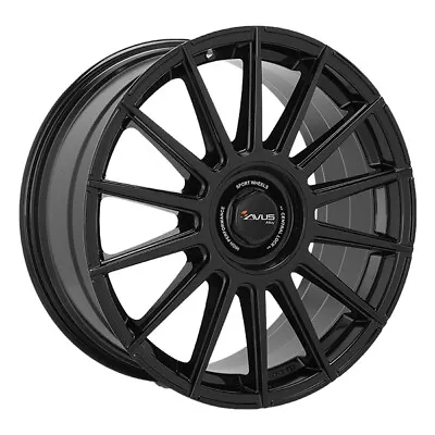 Alloy Wheel Avus Ac-m09 For Mazda 6 8.5x19 5x114.3 Black 2cq • $646.80