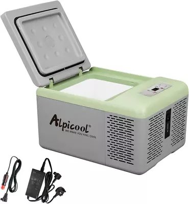 Alpicool C9P 9L Caravan Camper Car Lorry Fridge 12v Mini Portable Refrigerator • £99.99