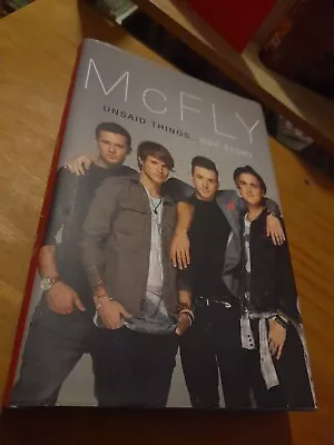 Mcfly Unsaid Things Signed Book • £39.99