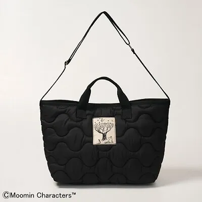 Moomin X Kippis Collaboration Limited Pattern Quilted Light Shoulder Bag From JP • $39.28