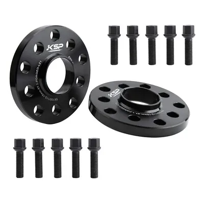 KSP 15mm 5x100 Wheel Spacers For Audi A3 A4 A6 A8 S4 S6 S8 Quattro TT VW Jetta • $69.99