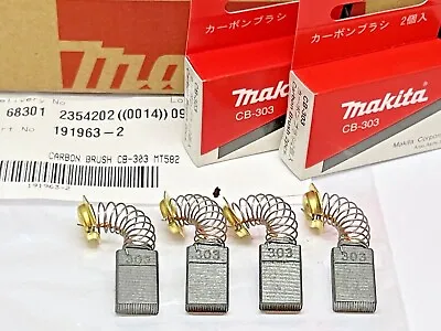 4pc Makita Carbon Brushes 5704R 5705R 5705RKS 4131 HS7601J GA5021 PV7000C CB303 • £9.86