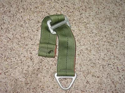 Military Dark Green Parachute Harness D Clip! • $19.95