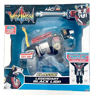 2024 Voltron 84 Classic Legendary Playmates Reissue Black Lion New In Hand • $49.95