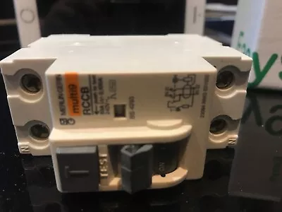 £9.99 • Buy MERLIN GERIN MULTI 9 23094 RMG 631002 63A 100mA DP RCD BS4293 63 AMP RCCB RCCD