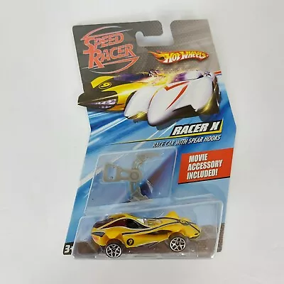 Hot Wheels Speed Racer Movie Racer X With Spear Hooks 2008 1:64 • $22.49