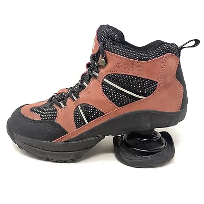 $79.99 • Buy Z Coil High Desert Hiker Red Trail Hiking Pain Relief Boots Womens Sz 7 M