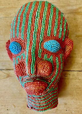 £26 • Buy African Ife Male Beaded Head Nigeria