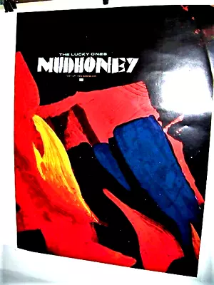 MUDHONEY Original Promo Poster The LUCKY ONES 18 X 24 Inchs Sub Pop Very COOL • $55