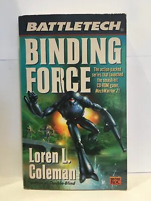 Battletech Paperback Novel │ Binding Force │ ROC Publishing • $13.43