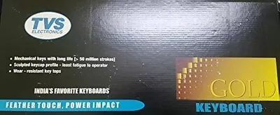 TVS GOLD Ps2 Bharat Wired Keyboard • $90