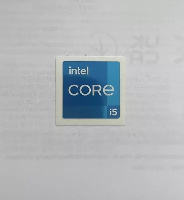 Intel Core I5 13gen Sticker Case Badge PC Computer Logo New From EU • $6