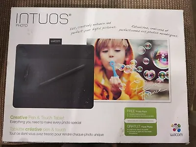 Wacom Black Small Intuos Art Pen And Touch Tablet CTH490PK • $40