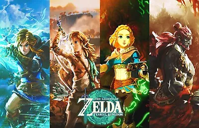 $22 • Buy Zelda Tears Of The Kingdom Epic Poster