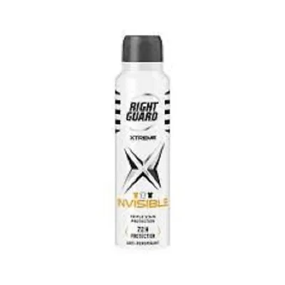 £4.90 • Buy Right Guard Xtreme Invisible 72h Protection 150ml 
