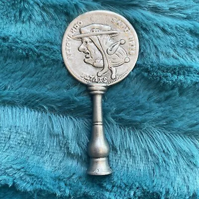 Vintage  Wars Of Religion  Pipe Tamper Solid Pewter By Catnip Hill Trading Co. • $39.99