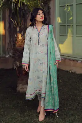 Lakhany 3 Piece Unstitched Komal Printed Lawn Suit - KP-2027-A • £25.99