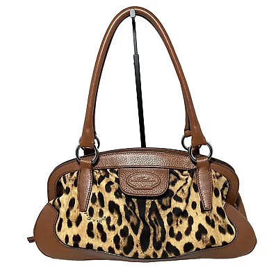 Vintage Dolce & Gabbana Women’s Cougar Shoulder Bag Leopard Print • $260.79