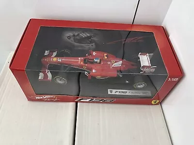 Hot Wheels Racing - Fernando Alonso. Ferrari F138. 1 : 18 Scale • $183.06