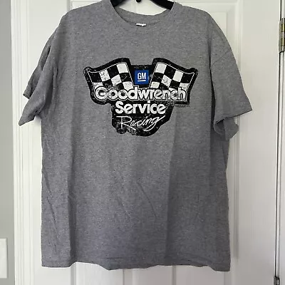 GM Goodwrench Service Racing Men’s Gray T Shirt Size XL • $14.99