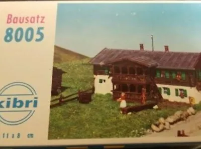 Kibri 8005 HO Alpine Country House Kit • $17.99
