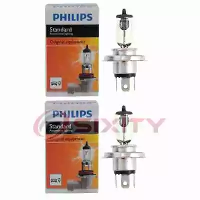 2 Pc Philips Low Beam Headlight Bulbs For Volkswagen Beetle CrossFox Derby Gq • $16.67