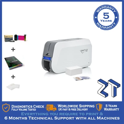 £1269.99 • Buy IDP Smart 51 ID Card Printer (Single-Sided) With Starter Pack & Tech Support
