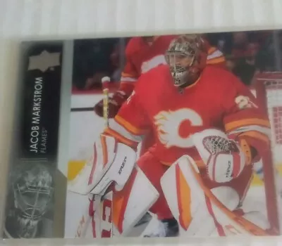 2021-22 Upper Deck Series 2 Jacob Markstrom #279 Calgary Flames  • $1.99