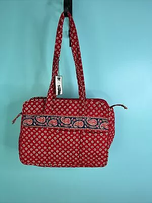 NWT VERA BRADLEY BABY BAG Retired Americana Pattern With Baby Mat 16” X13”X5” • $44.95