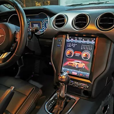 10.5  Car Radio Android Tesla Screen Gps Navigation For Ford Mustang 2015- USA • $512