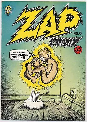 Zap 0 FN/VF 7.0 1969 Apex Novelty Mr Natural Story Robert Crumb 2nd Print • $35