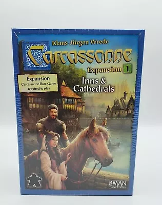 Carcassonne Expansion #1: Inns & Cathedrals. NEW SEALED • $20