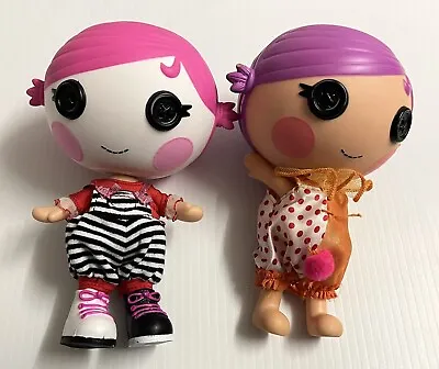 2x Lalaloopsy Littles Doll Sherri Charades + Squirt Lil’ Top Mime Little Sisters • $24