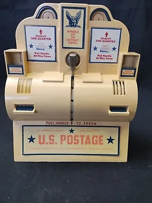 Vintage Postage Stamp Vending Machine American Adjustomatic Corp With Key • $250