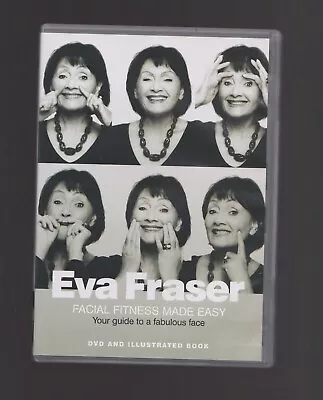 Eva Fraser Basic To Intermediate Facial Fitness DVD & Bookface Exercise Massage • £15.95