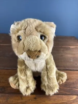 Keel Toys Lion Cub Soft Toy 8” Plush Stuffed Animal Cuddly Cat • £6.99