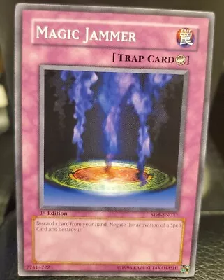 Yu-Gi-Oh! 1x Magic Jammer - SD8-EN031 - Common - 1st Edition - Lightly Played -  • $0.99