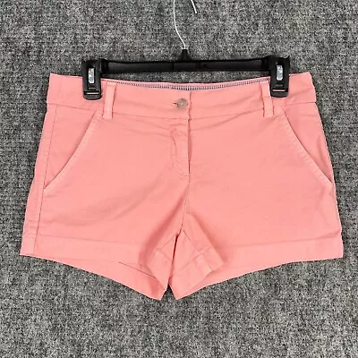 Southern Tide Shorts Women 2 Pink Leah Skipjack Clubhouse Preppy Sailing Stretch • £22.87