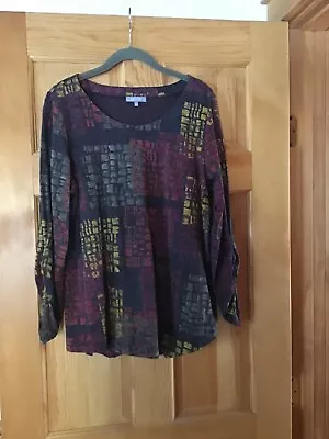 Women’s Habitat Tunic Top – Size M – Pre-owned – Made In Peru – 100% Cotton • $19.99