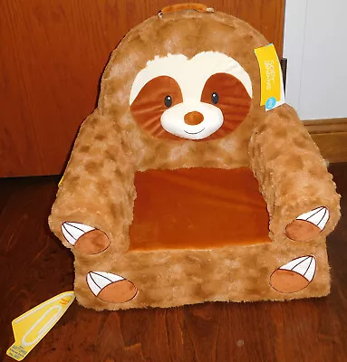 Soft Landing Premium Sweet Seats Sloth Animal Child Kid Chair Toddler Handle Nwt • $34.95