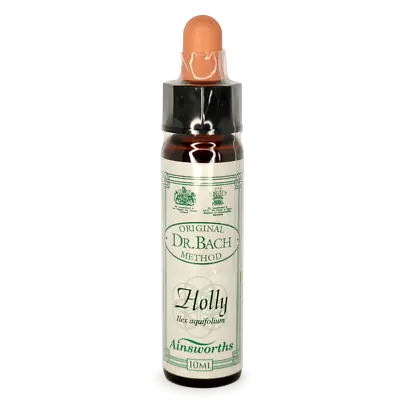 Ainsworths Bach Flower Essence - Holly 10mL - Dr Bach Remedy • $23.71