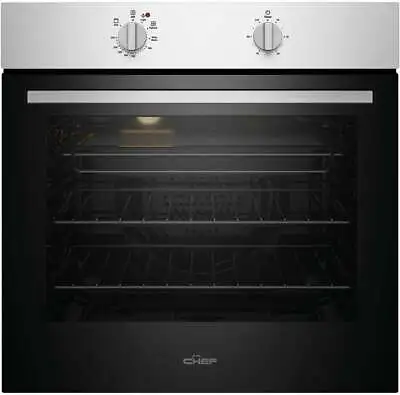 Chef 60cm Multifunction Electric Built-In Wall Oven CVE612SB • $566