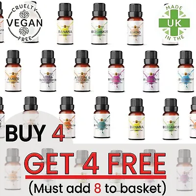 £2.35 • Buy Fragrance Oil 10ml Candle Soap Wax Melts Making Burner Diffuser Oils Vegan ⭐⭐⭐⭐⭐