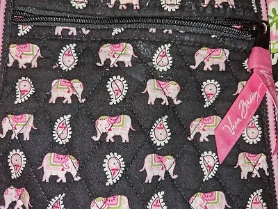 Vera Bradley Purse Pink Elephants Pattern Spring 2007 • $25