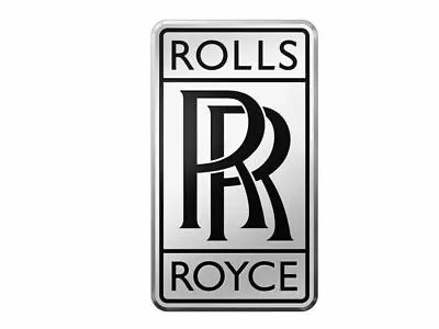 New Vintage Rolls Royce Silver Black Color Car Radiator Big RR Logo Emblem Badge • $30.99