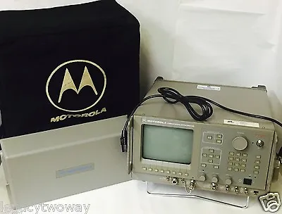 Motorola R2550AZ/HS Communications Analyzer Test Equipment Used • $1475.95